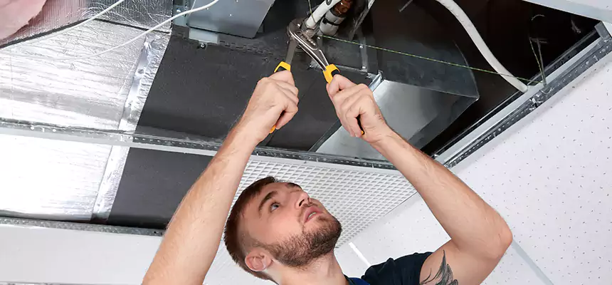 Targeted HVAC Coil & Plenum Commercial Duct Sanitization in West Pensacola